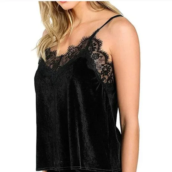 🌟 HOST PICK 🌟 Women's Lace Tank Top Sleepwear Pajamas - Picture 4 of 7
